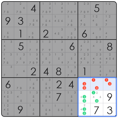 sudoku strategy x wing